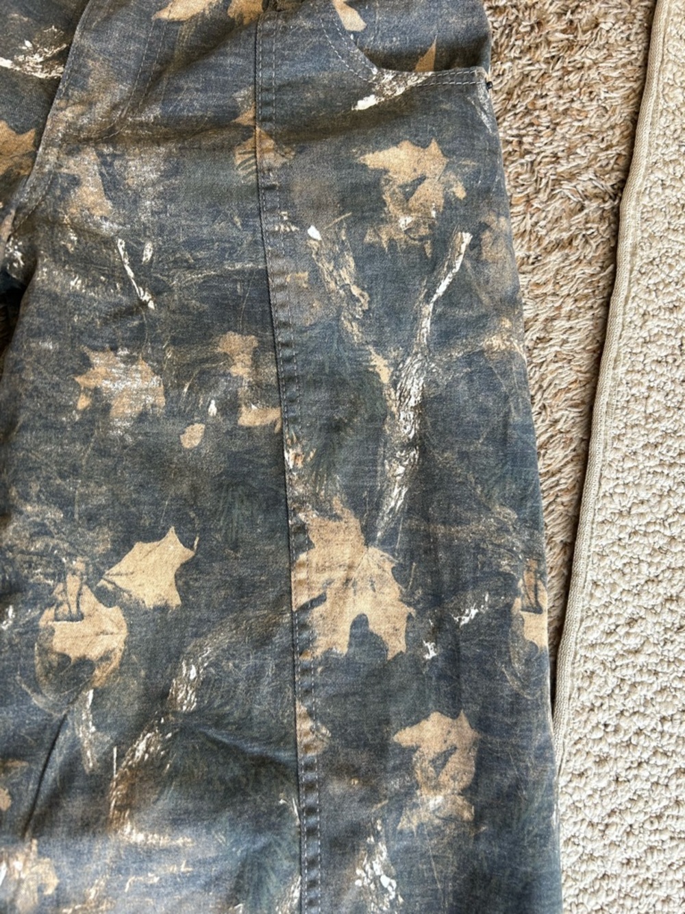Wild Fable Leaf Camo Wide-Leg Jeans - Picture 3 of 7